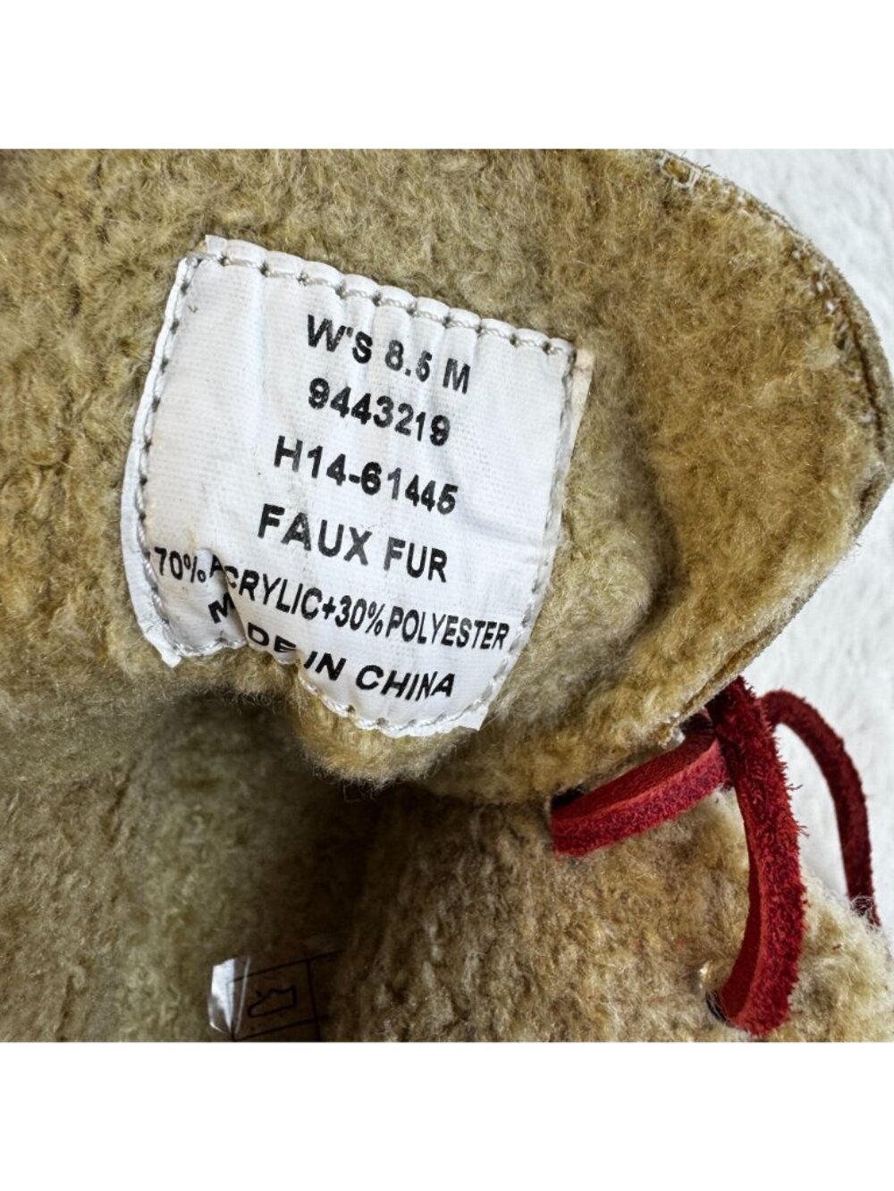 Womens Sperry Top-Sider Betty Fleece Boots Suede Moccasin Chukka Boat Shoe - Picture 9 of 10